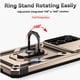 thumbnail image 2 of Estuche GANGXUN para Samsung Galaxy A16, soporte giratorio 360°, estilo mecánico y magnético, 2 of 5