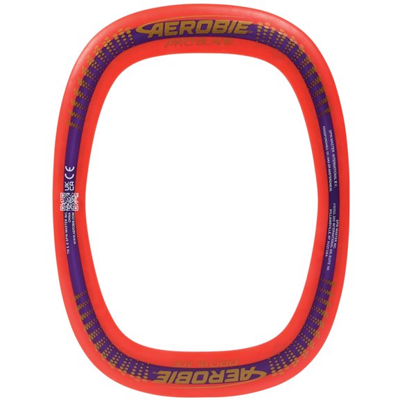 Throw Ring Aerobie Pro Blade para Disc Golf, color rojo