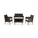 thumbnail image 1 of JUEGO DE TERRAZA 4 PIEZAS RATTAN, 1 of 3