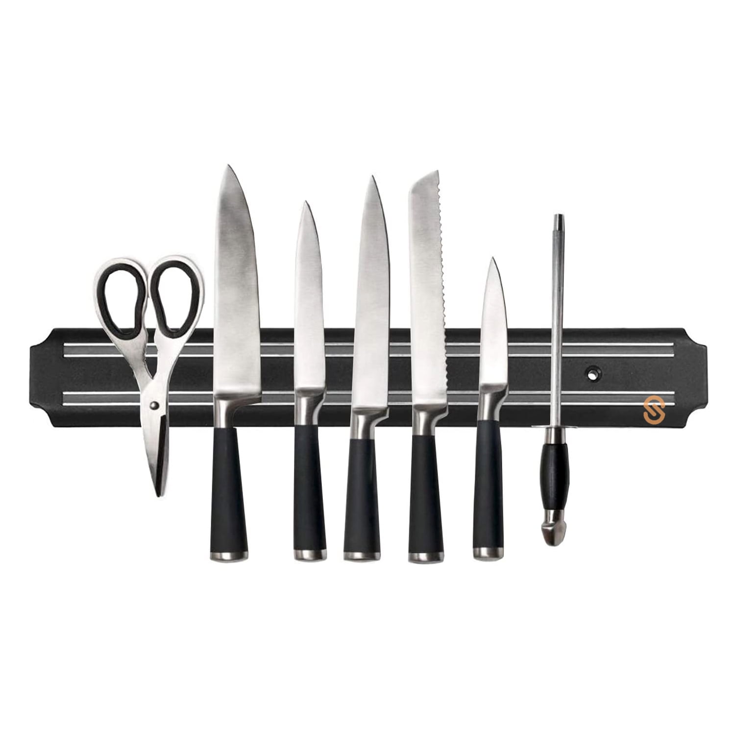 Shopyclick - Barra Magnética Cuchillos O Herramientas 50 Cms