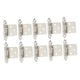 thumbnail image 1 of Bisagras de puerta de gabinete de 10 x 1/2", herrajes para puertas para muebles de RV, accesorios de repuesto versátiles, bisagra de cierre automático Plata, 1 of 5