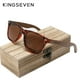 thumbnail image 1 of Handmade Wooden Sunglasses by KINGSEVEN - UV400 Protection, Polarized Lenses, Retro Design - Perfect for Men & Women!, 1 of 5