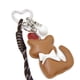 thumbnail image 3 of Llavero Charm Colgante Gatito Con Corazón Para Bolso 23cm beige Talla Única, 3 of 4