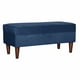 thumbnail image 2 of Banqueta Felpa AZUL, 2 of 2