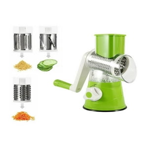 Genérico - Picadora Manual 3 Cuchillas Intercambiables