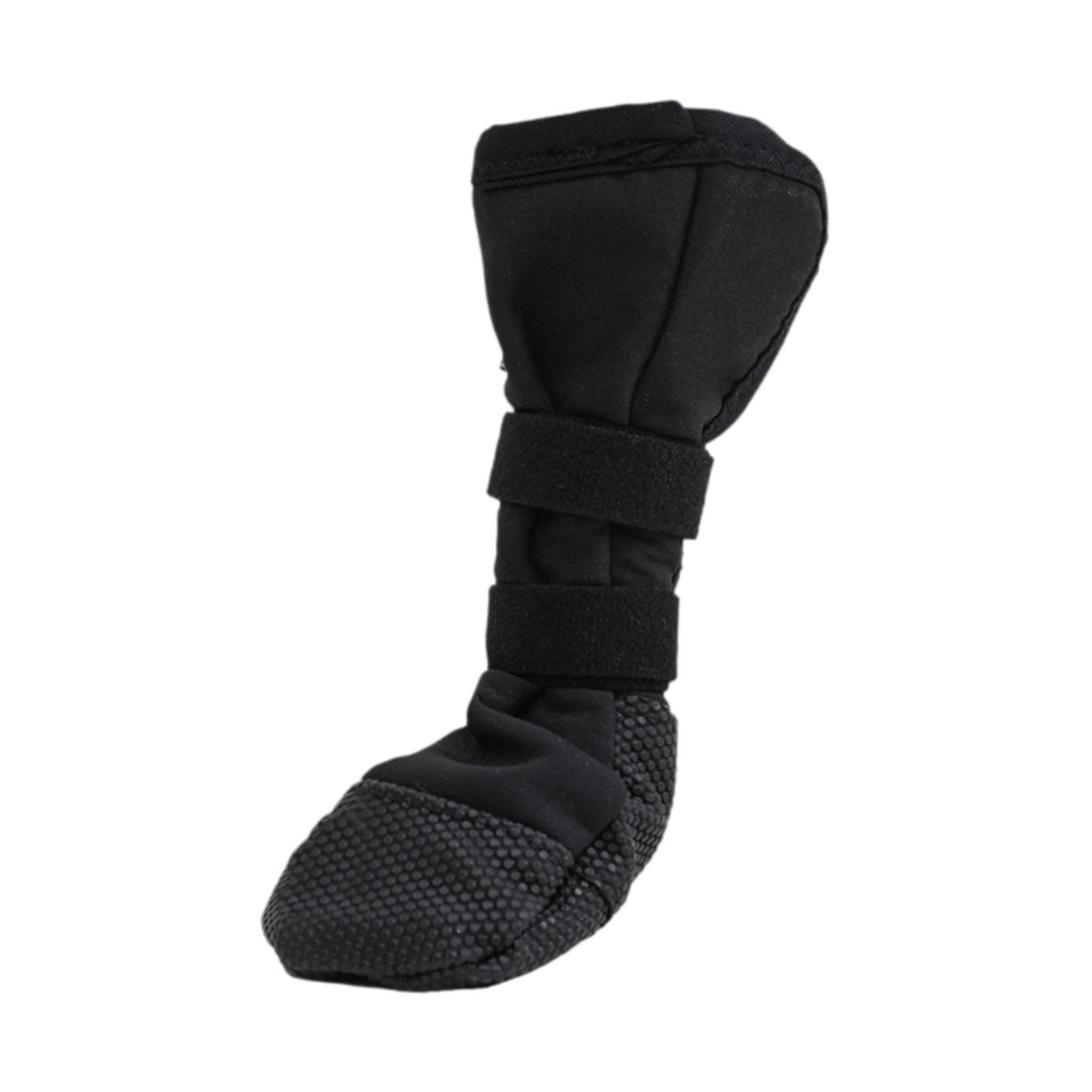 Ioensy - Botines Para Perros, Cálidos, Antideslizantes, Protectores Para Patas Para Suelos Duros, Para Interiores, Cachorros, Talla S