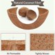 thumbnail image 4 of Xiao Hua Cojín Colgante para Canasta de Palma de Coco de 4 Piezas, 10 Pulgadas, Cojín circular Resistente para Maceta, Reemplazo Perfecto, 4 of 4