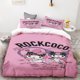 thumbnail image 1 of v1313 Bed Sheets Kids Duvet Cover Cute Cartoon Bedding Set Quilt Cover Bedroom Decoration Children Teen Gift Full Size Double Single 3-Piece Bedding Set (1 Duvet Cover + 2 Pillow Shams) Bed Sheets ju1, 1 of 5