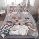 thumbnail image 1 of Bedding Duvet Cover Set of Kids, Kpop B Comforter Cover Set with Duvet Cover and Pillowcases 3S Bedding Set, 1 of 5