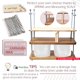 thumbnail image 3 of Prensa para Queso PetriStor Roble 41 cm Kit con 2 Moldes, 3 of 7