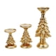 thumbnail image 3 of 3x 2024 Candelabros De Navidad Candelabros Para Sala De Estar Escritorio Año Nuevo Oro, 3 of 5