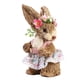 thumbnail image 4 of Escultura De Conejo De Paja De Pascua Artificial Hecha A Mano Para Decoración De Jardín De Escritorio D, 4 of 5
