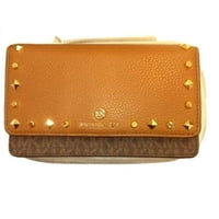 Bolso Michael Kors Crossbody Pequeña Para Teléfono Para Mujer (Equipaje Marrón) Firma Mk