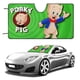 thumbnail image 1 of El Show de Porky Pig Parasol para Parabrisas Delantero Protector Plegable, Visera Solar para Auto Bloquea Rayos UV Mantiene tu Vehículo Fresco140cm*76cm, 1 of 6