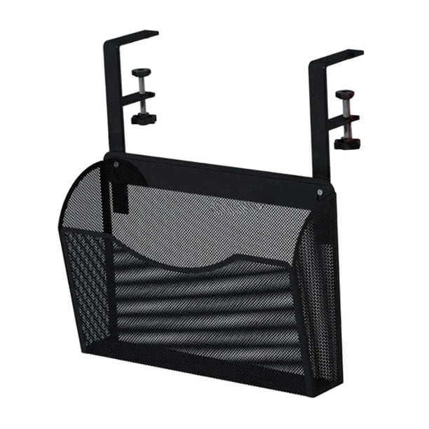 Soporte De Almacenamiento Debajo De La Mesa, Estante De Almacenamiento Lateral Debajo Del Escritorio Para Accesorios De Sala De Estar