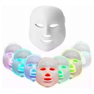 Kimale - Máscara De Terapia De Luz Facial Led 7 Colores Fototerapia