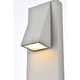 thumbnail image 4 of Lámpara LED de pared Living District Raine, aluminio plateado, 12 W, 4 of 7