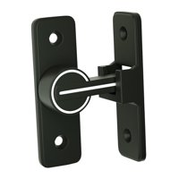 Magideal - Pestillo De Puerta De Granero, Cerradura Deslizante, Aleación De Zinc Antipérdida, Pestillo De Puerta, Cerradura De Puerta De Seguridad Para El Hogar Luminoso De 90 Grados.
