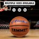 thumbnail image 4 of Balón de baloncesto HAMMET 28,5 cm personalizado para interior/exterior, 4 of 9