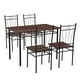 thumbnail image 1 of Juego de Comedor 4P Verona Negro 74x70x110 cm, 1 of 5