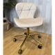 thumbnail image 2 of Silla Oficina Escritorio Rubik | Giratoria| Ergonómica | Felpa Beige, 2 of 7