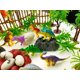 thumbnail image 4 of Set de decoración para tartas con dinosaurios, 56 unidades, para niños y niñas, 4 of 7