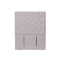 Latam Home - Respaldo Brescia Lino Gris Claro 1.5 Plazas