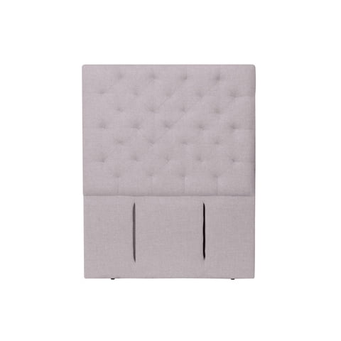 Latam Home - Respaldo Brescia Lino Gris Claro 1.5 Plazas