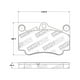 thumbnail image 2 of Pastillas Freno para auto Porsche 911 Carrera 2005-2012 Delantero, 2 of 3