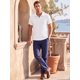 thumbnail image 2 of INSPIRE CHIC Camiseta Polo de Punto Texturizado para Hombre de Manga Corta Casual de Verano para Golf XL Blanco, 2 of 5