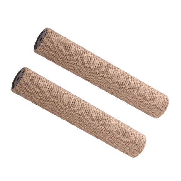 Pet Scratch Post Refill Pole Cuerda de sisal natural Sharpen Claw Toy Dia 7cm, DIY Cat Scratching Post Reemplazo para jugar, Gatito de interior Gatito , Marrón 50cm