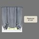 thumbnail image 4 of Cortina de ventana ACHIM Buffalo Check Tieup, 107 x 160 cm, azul marino y marfil, 4 of 6