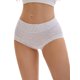 thumbnail image 1 of INSPIRE CHIC Bragas de Mujer Estampado Floral Cintura Alta Cobertura Completa Control de Abdomen 2XL Lila, 1 of 5