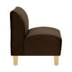 thumbnail image 4 of Set Poltrona Soft 1C Felpa 05 Chocolate, 4 of 5