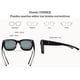 thumbnail image 5 of Lentes De Sol Polarizados Fitover - Negros, 5 of 8