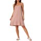 thumbnail image 1 of INSPIRE CHIC Vestido de Noche de Algodón para Mujer Regreso a Clases Sin Mangas con Tirantes Espagueti Detalle de Espalda Cruzada Largo a la Rodilla Ropa de Casa 2XL Rosa, 1 of 6