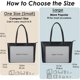 thumbnail image 3 of KALIDI Tote Bag Zipper Shoulder Bag Vegan Leather Purses Sat, 3 of 3