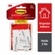 thumbnail image 3 of Pack 3 Ganchos Command Medianos Blancos Sin Dañar 2 lb, 3 of 3