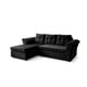 thumbnail image 3 of Sofa Modular Laos 3.1 Intercambiable Felpa Negro, 3 of 3