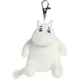 thumbnail image 1 of Peluche con clip Aurora Adorable Moomin, blanco, 9 cm, 1 of 4