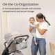 thumbnail image 2 of Organizador para cochecitos UPPAbaby, organizador portátil para padres, 2 of 6