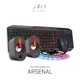 thumbnail image 1 of Kit Gamer Teclado - Mouse - Parlantes Y Tira De Luz, 1 of 6