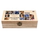 thumbnail image 1 of Madre e Hijos Caja Organizadora de Madera Rústica - Caja Decorativa Multifuncional para Escritorio, Hogar, Oficina, Joyas y Manualidades, 1 of 6