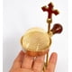 thumbnail image 5 of Quemador de incienso Christian Cross Gold, diseño ajustable, 5 of 9