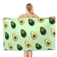 thumbnail image 1 of Aguacate Toalla de playa de secado rápido con diseño temático, regalo para mujeres y niñas, ideal para cumpleaños, fans, amantes de la música, uso en la playa o al aire libre, 78 × 150 cm, 1 of 6