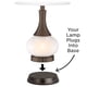 thumbnail image 3 of Lámpara de mesa 360 Lighting 74 cm bronce con carga USB, 3 of 8