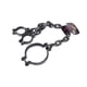 thumbnail image 3 of Grilletes De Halloween En Cadena, Grilletes Falsos, Accesorio Para Festivales, Carnavales, Cosplay, Esposas Para La Parte Superior Del Cuerpo, 3 of 5