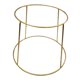 thumbnail image 1 of Rejilla De Alambre Para Bandeja De Pizza Y Mariscos, Soporte Para Servir Comida, Para Pizza, Hogar, Cafetería, Color Dorado, De 17 A 23 Cm, 1 of 5