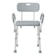 thumbnail image 1 of Silla de ducha Medline con respaldo y reposabrazos acolchados, 1 of 6