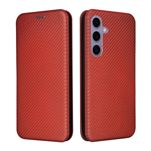 Funda Flip para FOXDOCK Samsung Galaxy S25 Plus - Funda magnética de negocios, funda protectora delgada